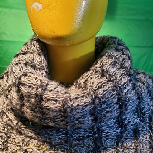 Vero moda denim wool turtle neck winter gray women sweater Small fall - Picture 15 of 16